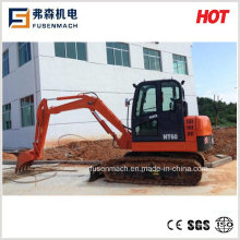 Mini 6000kg Crawler Excavator Nt60 with Bucket 0.26m3